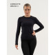 Легинсы женские спортивные с компрессией Resport, размер 48 (L), чёрные