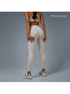 Легинсы женские спортивные ONLYTOP Comfort, размер 46 (L), серые