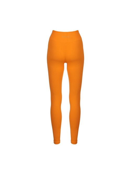 Легинсы женские спортивные в рубчик ONLYTOP, размер 42 (S), цвет абрикосовый