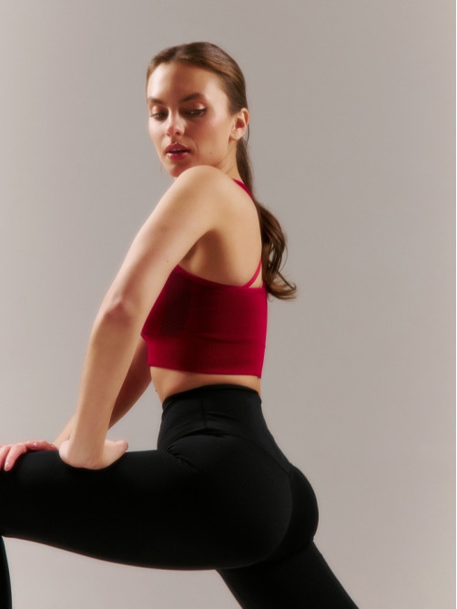 Легинсы женские спортивные ONLYTOP Sculpt, размер 44 (M), чёрные