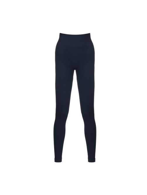 Легинсы женские спортивные в рубчик ONLYTOP, размер 42 (S), синие