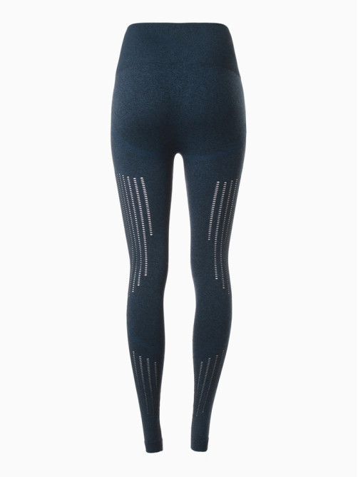Легинсы спортивные женские MINAKU: SPORTLY, синие, размер 46 (L)