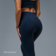 Легинсы женские спортивные в рубчик ONLYTOP, размер 44 (M), синие