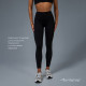 Легинсы женские спортивные ONLYTOP Base, размер 46 (L), чёрные