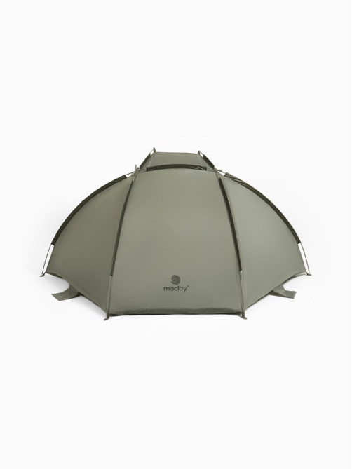 Палатка пляжная maclay, 240×120×120 см, трекинговая, однослойная, зелёная