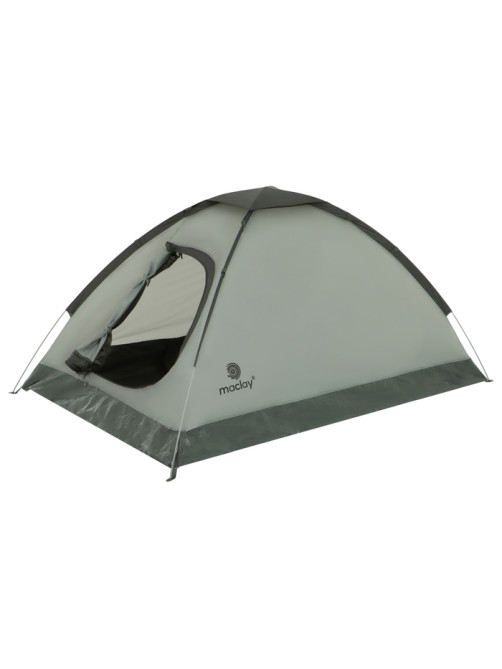 Палатка туристическая 2-местная maclay FISHT 2, 205×150×105 см, трекинговая, однослойная, зелёная
