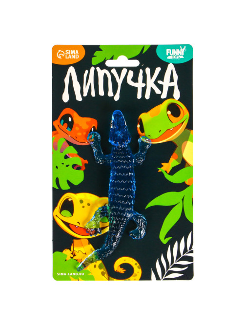 Липучка «Ящерки», МИКС, на блистере