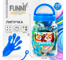 Липучка Funny toys «Лапки вверх», МИКС, в банке