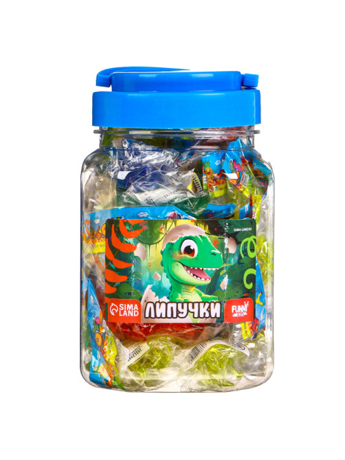 Липучка Funny toys «Булава»дино, МИКС, в банке