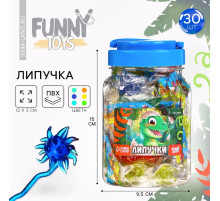 Липучка Funny toys «Булава»дино, МИКС, в банке