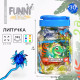 Липучка Funny toys «Булава»дино, МИКС, в банке
