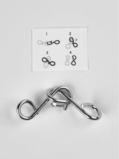 Головоломка металлическая Puzzle«Волшебный Новый год лошади», МИКС