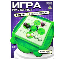 Настольная игра Лас Играс KIDS «Магнитная битва + 4 в ряд», 1-2 игрока, 8+
