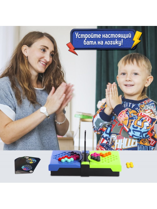 Настольная игра Лас Играс KIDS «Баттл на двоих», 2 игрока, 7+