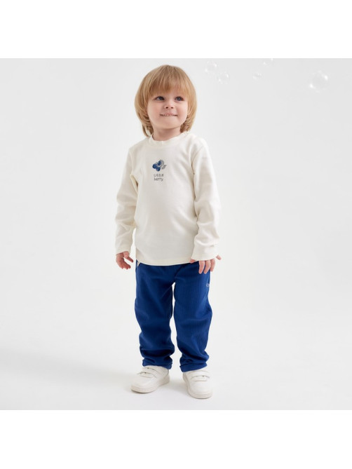Лонгслив детский «Крошка Я» Little berry, рост 62-68 см, цвет молочный
