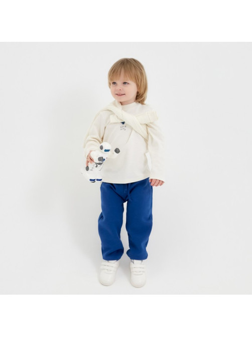 Лонгслив детский «Крошка Я» Little berry, рост 62-68 см, цвет молочный