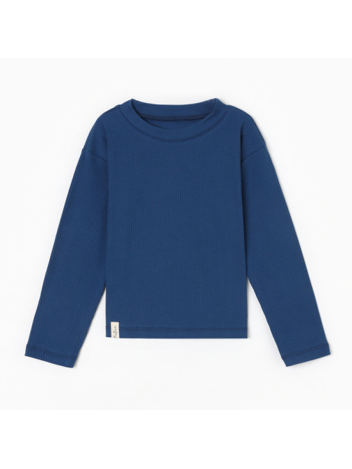 Лонгслив для девочки KAFTAN: Blueberry, размер 28 (86-92 см)