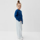 Лонгслив для девочки KAFTAN: Blueberry, размер 38 (146-152 см)