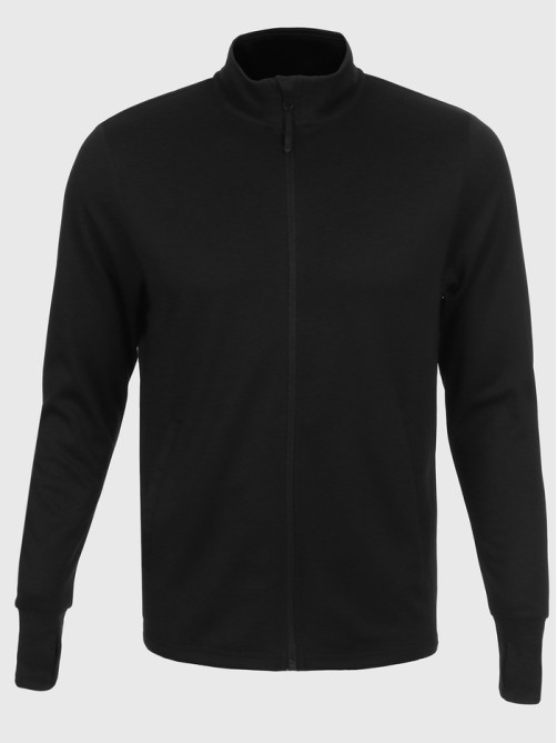 Лонгслив мужской Resport, на молнии, размер 52, чёрная