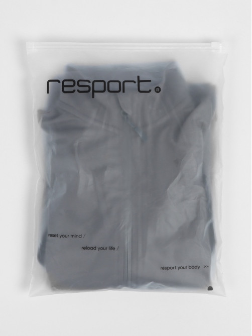 Лонгслив мужской Resport, на молнии, размер 48, серый