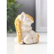 Фигурка «Пони с косой», 6.5×6×4 см, перламутр