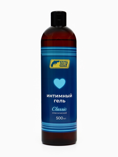 Интимный гель-смазка DONE, классическая, 500 мл