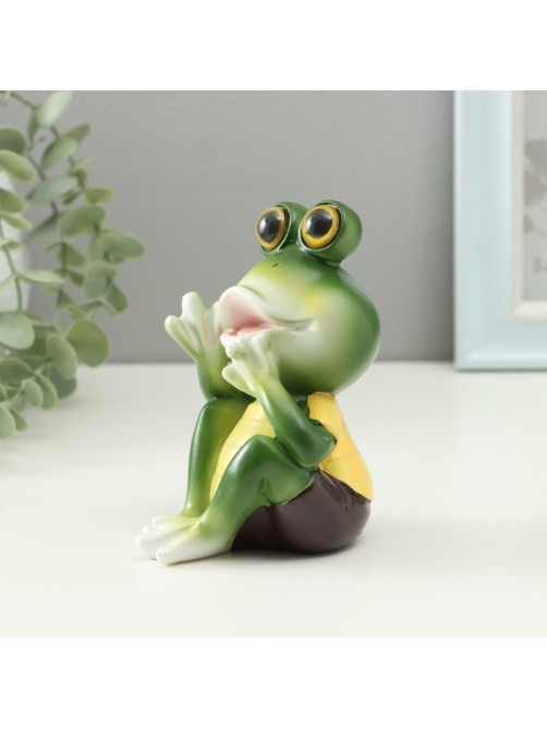 Фигурка полистоун TAKE IT EASY «Лягушонок», 7×9.5×11.5 см