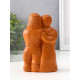 Фигурка «Семейный оберег», 14×8.5×6 см, красная глина