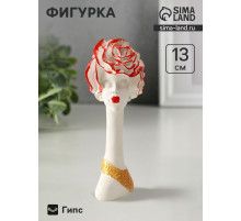 Фигурка гипс «Бюст: Дама», 13×5 см