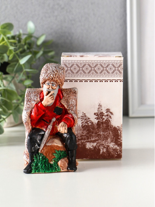 Фигурка гипс «Дух гор», 12.3×7×6.5 см, красный