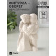 Фигурка «Оберег неразлучники», 14×8×5.5 см, натуральный
