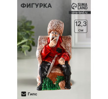 Фигурка гипс «Дух гор», 12.3×7×6.5 см, красный