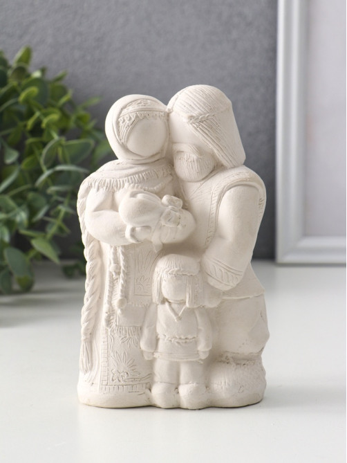 Фигурка «Семейный оберег», 14×8.5×6 см, натуральный