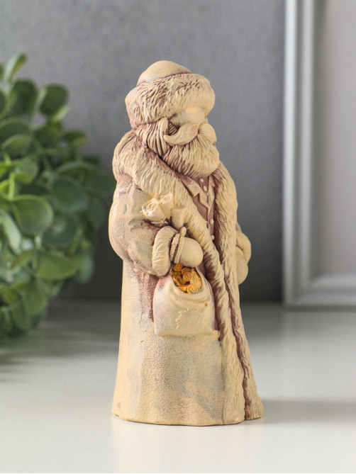 Фигурка гипс «Купец», 13×7 см, слоновая кость
