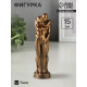 Фигурка гипс «Пара», 15×4 см, под бронзу винтаж