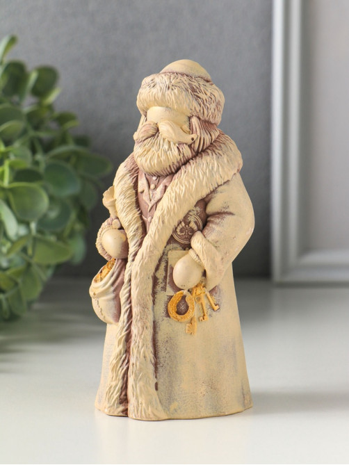 Фигурка гипс «Купец», 13×7 см, слоновая кость