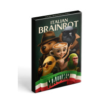 Настольная игра «Настоящая итальянская мафия Brainrot», 20 карт, 16+