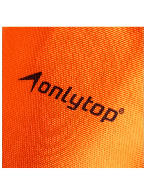 Манишка футбольная детская ONLYTOP, р. 36-40, на резинке, оранжевая