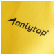 Манишка футбольная ONLYTOP, р. 50-56, на резинке, жёлтая