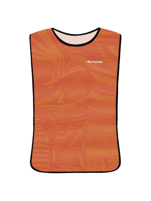Манишка футбольная Print ONLYTOP, р. 50-56, на резинке, оранжевая