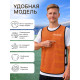 Манишка футбольная Print ONLYTOP, р. 50-56, на резинке, оранжевая