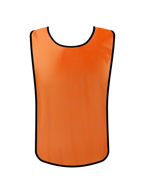 Манишка футбольная ONLYTOP, р. 50-56, на резинке, оранжевая