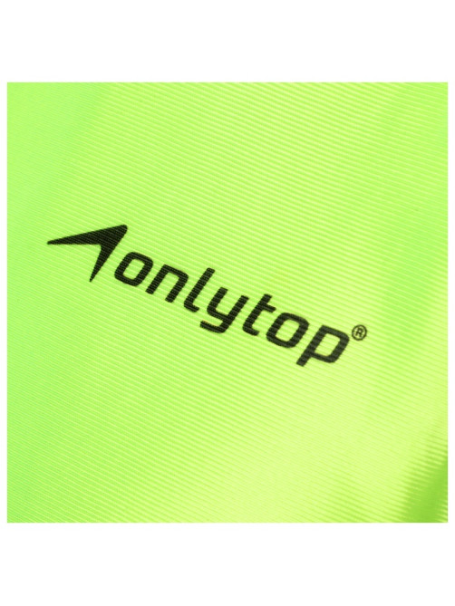 Манишка футбольная детская ONLYTOP, р. 36-40, на резинке, зелёная