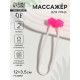 Массажёр для лица, 12×3.5 см, 2 ролика, розовый