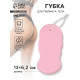 Губка для пилинга тела, 13×6.2×2.2 см, розовая