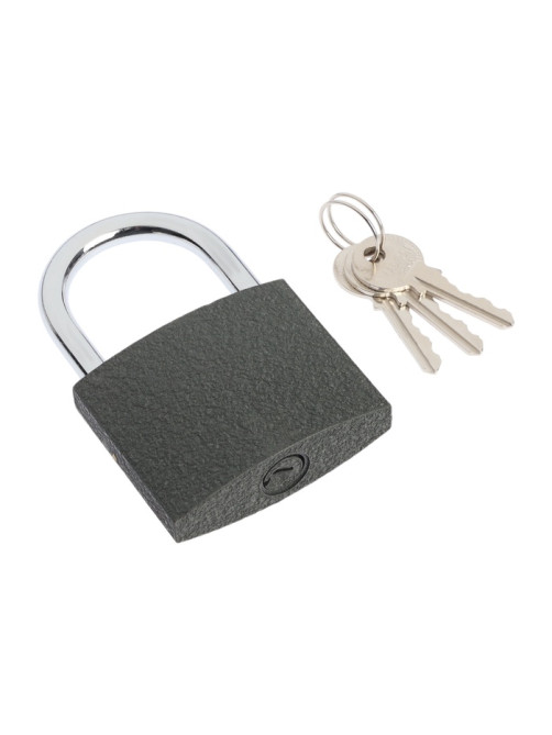 Замок навесной ТУНДРА OneKey001, 75 мм, с одной секретностью, 3 ключа