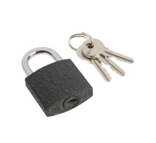Замок навесной ТУНДРА OneKey001, 32 мм, с одной секретностью, 3 ключа