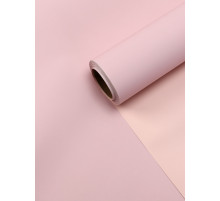 Пленка матовая двухсторонняя для цветов, нежно розовый, 0.50×10 м 65 мкм, пастельная серия