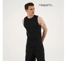 Майка мужская Resport, бифлекс, размер L (50), чёрная