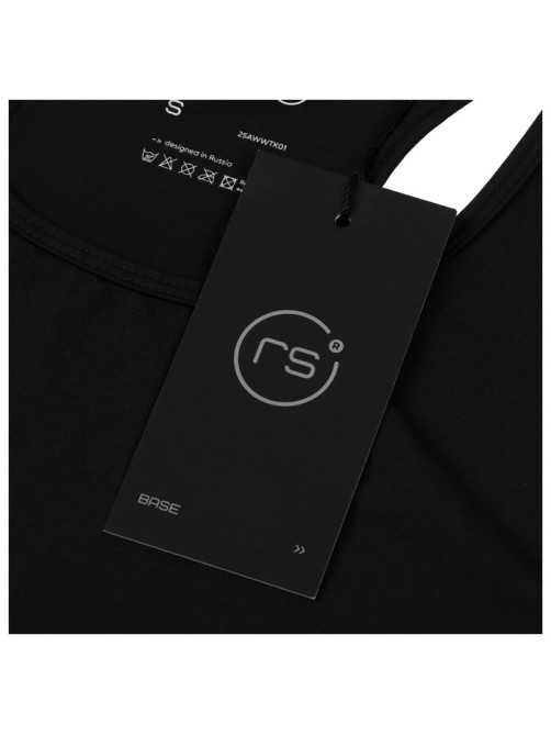 Майка спортивная женская Resport, размер 50 (XL), чёрная, базовая